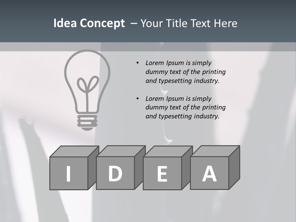 Outside Sizes Females PowerPoint Template