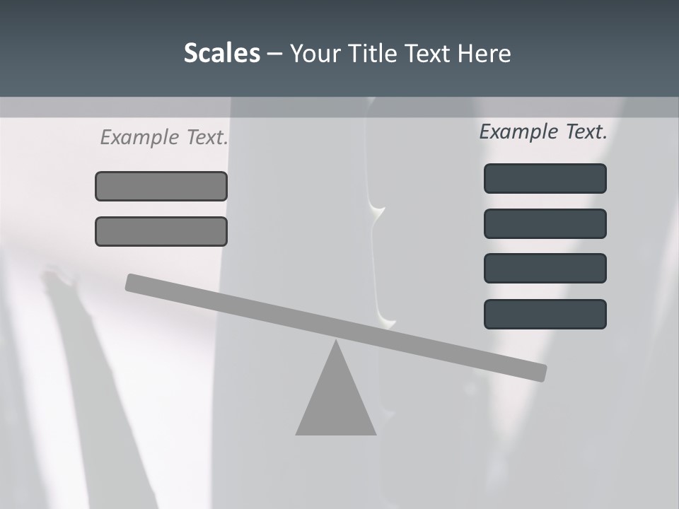 Outside Sizes Females PowerPoint Template