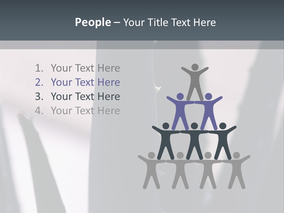 Outside Sizes Females PowerPoint Template