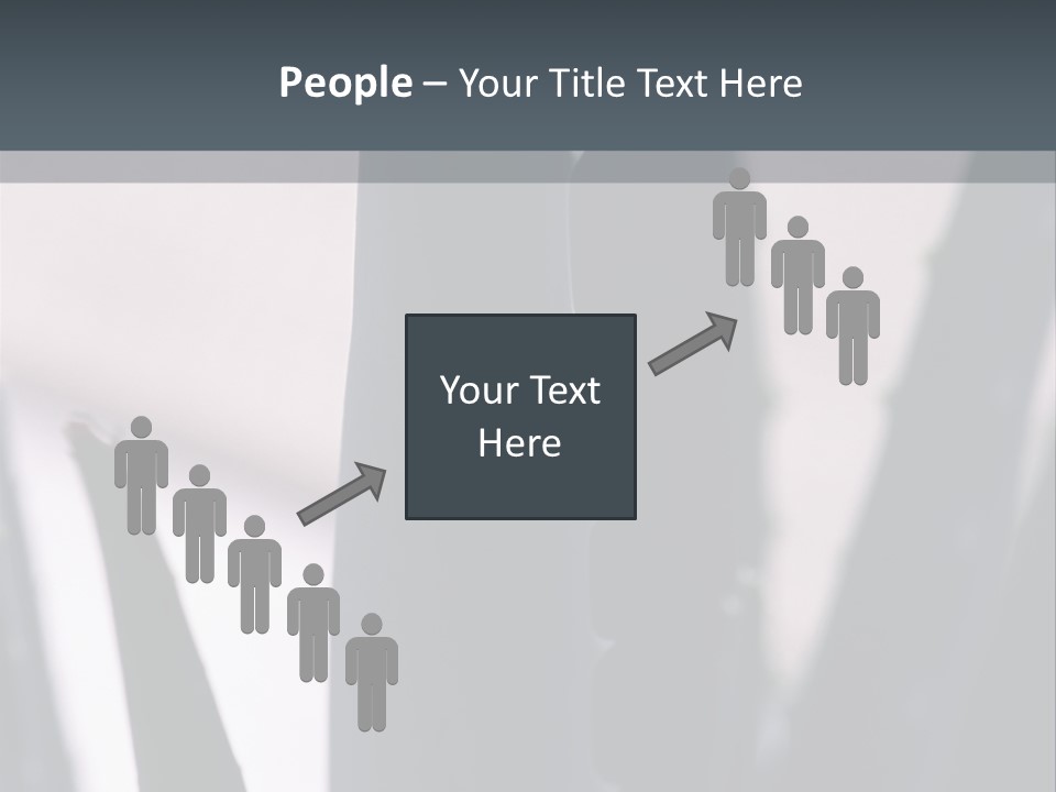 Outside Sizes Females PowerPoint Template