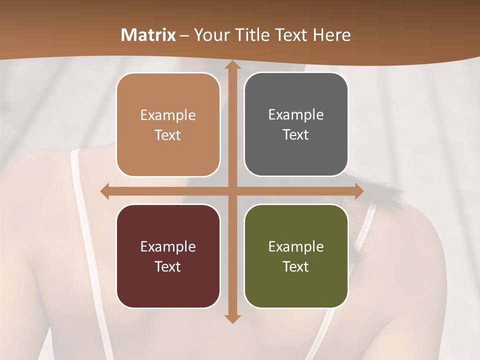 Curved Large Fairground Ride PowerPoint Template