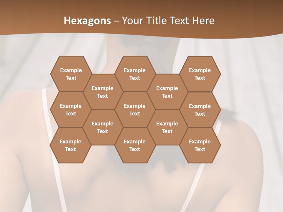 Curved Large Fairground Ride PowerPoint Template