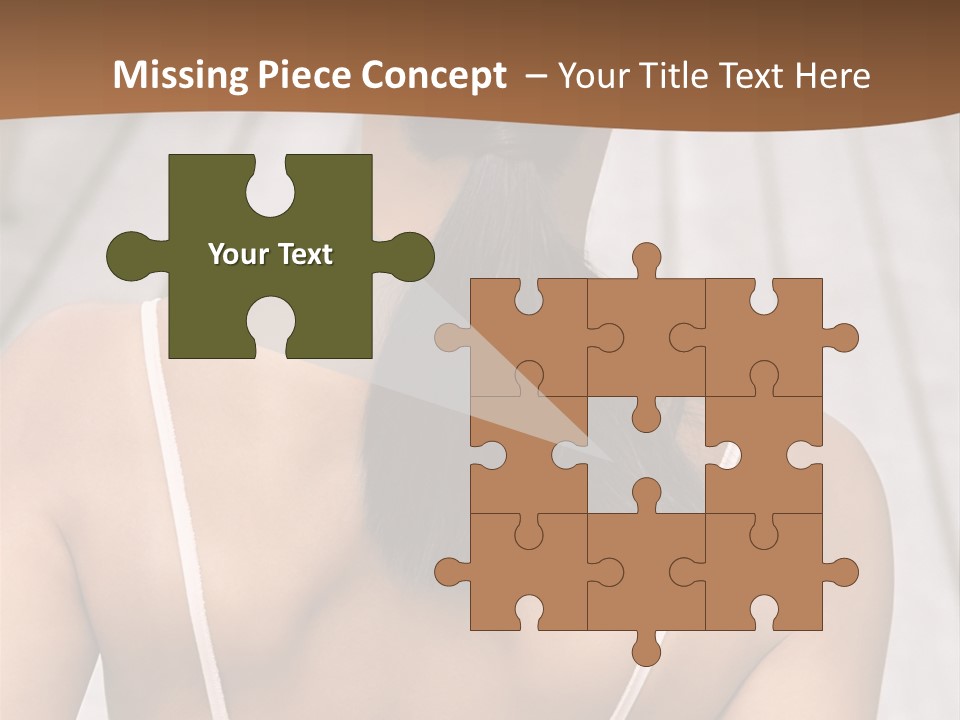 Curved Large Fairground Ride PowerPoint Template