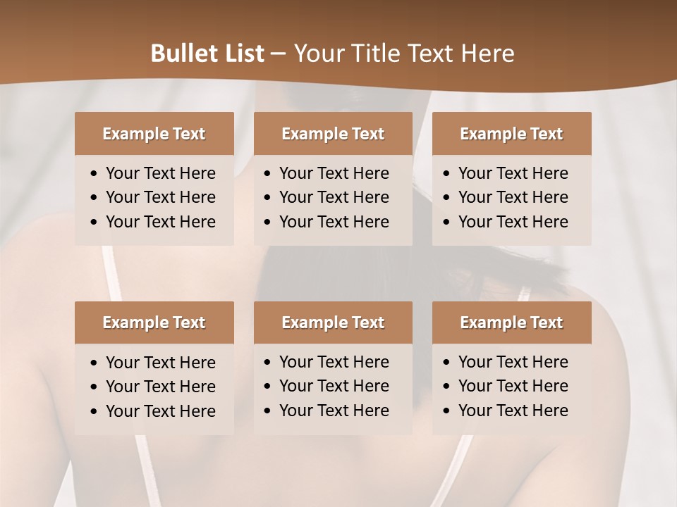 Curved Large Fairground Ride PowerPoint Template