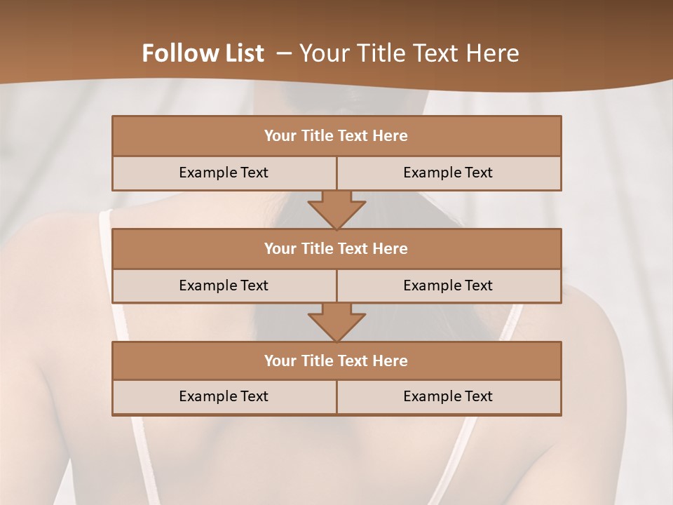 Curved Large Fairground Ride PowerPoint Template