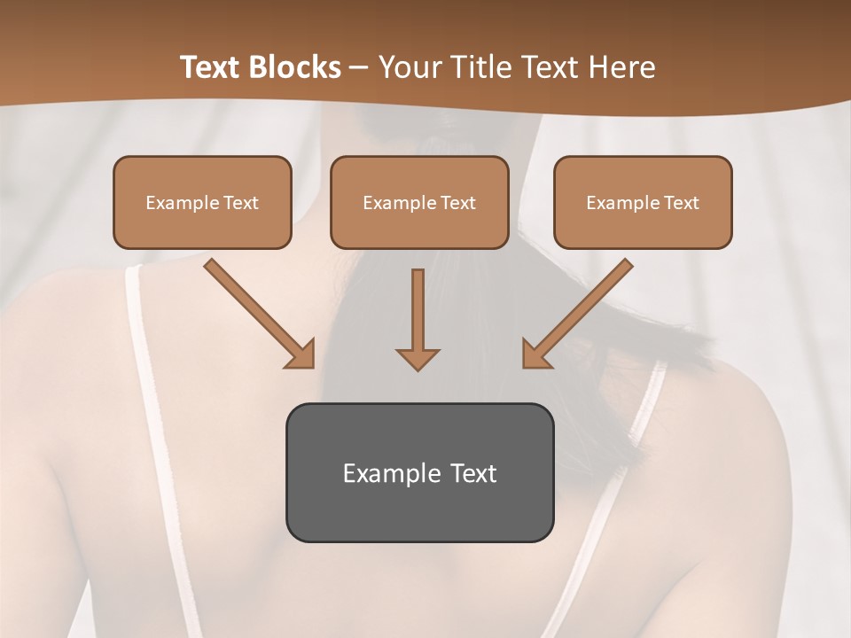 Curved Large Fairground Ride PowerPoint Template