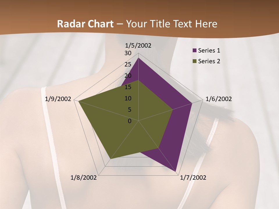 Curved Large Fairground Ride PowerPoint Template