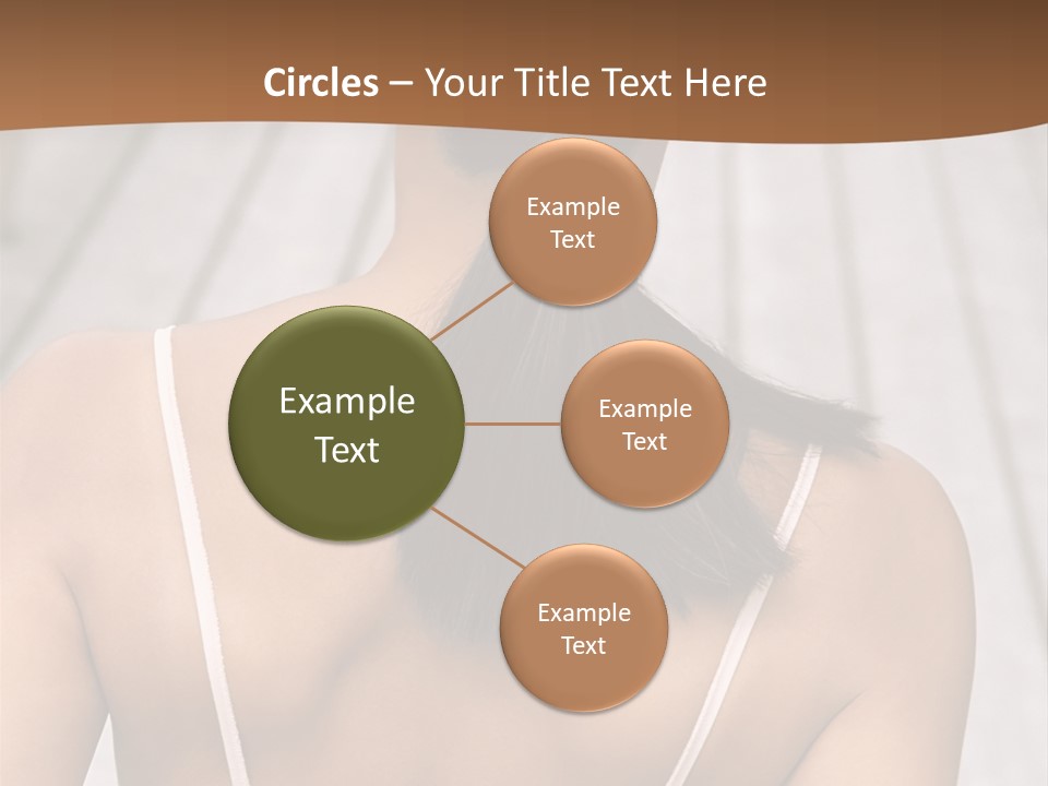 Curved Large Fairground Ride PowerPoint Template