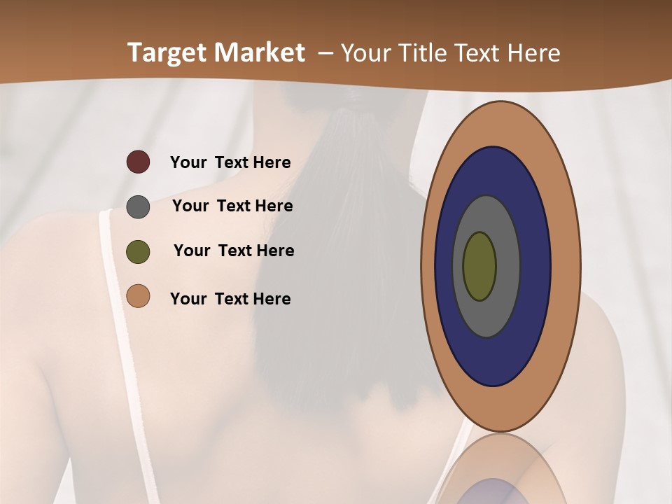 Curved Large Fairground Ride PowerPoint Template