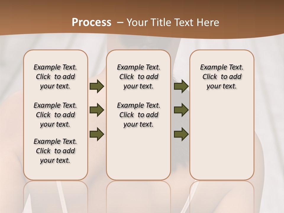 Curved Large Fairground Ride PowerPoint Template