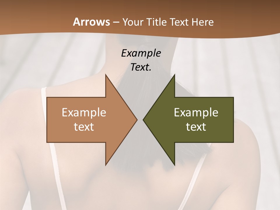Curved Large Fairground Ride PowerPoint Template