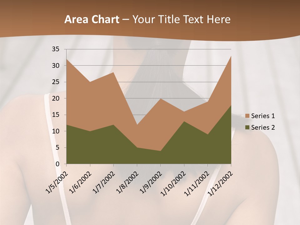 Curved Large Fairground Ride PowerPoint Template