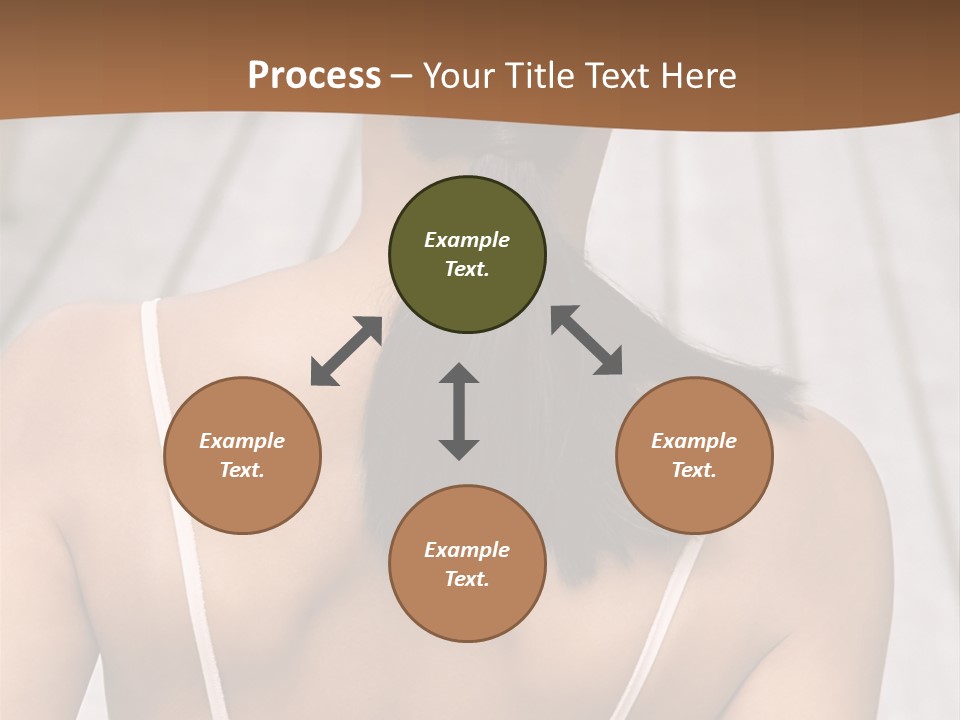 Curved Large Fairground Ride PowerPoint Template