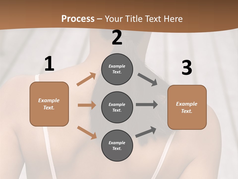 Curved Large Fairground Ride PowerPoint Template