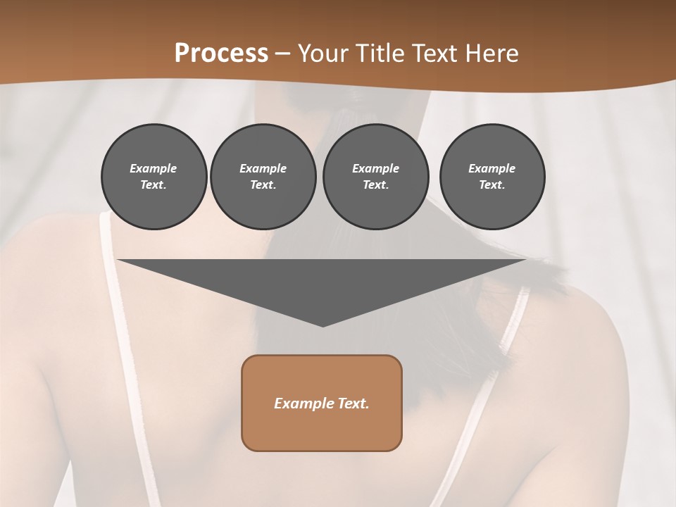 Curved Large Fairground Ride PowerPoint Template