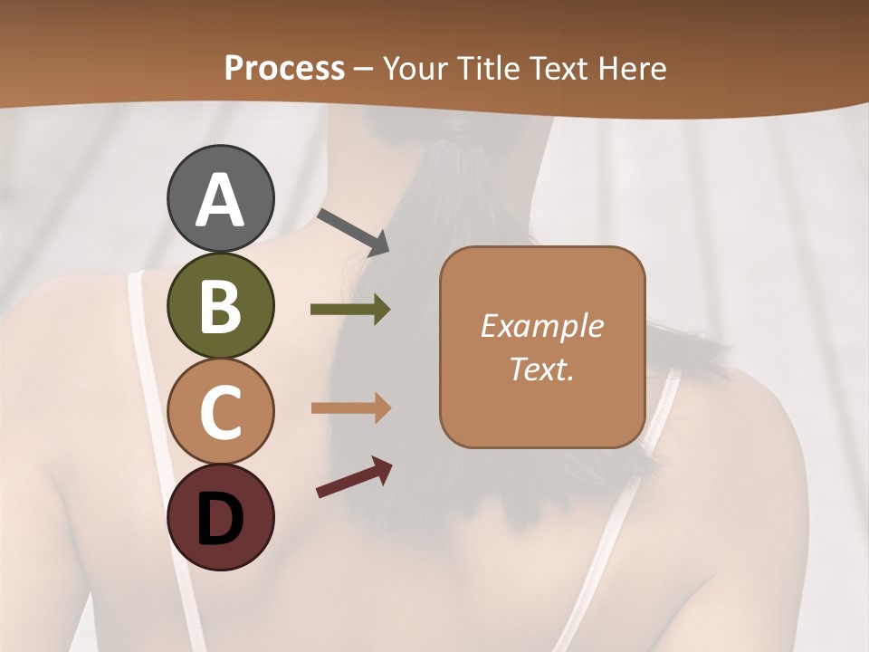 Curved Large Fairground Ride PowerPoint Template
