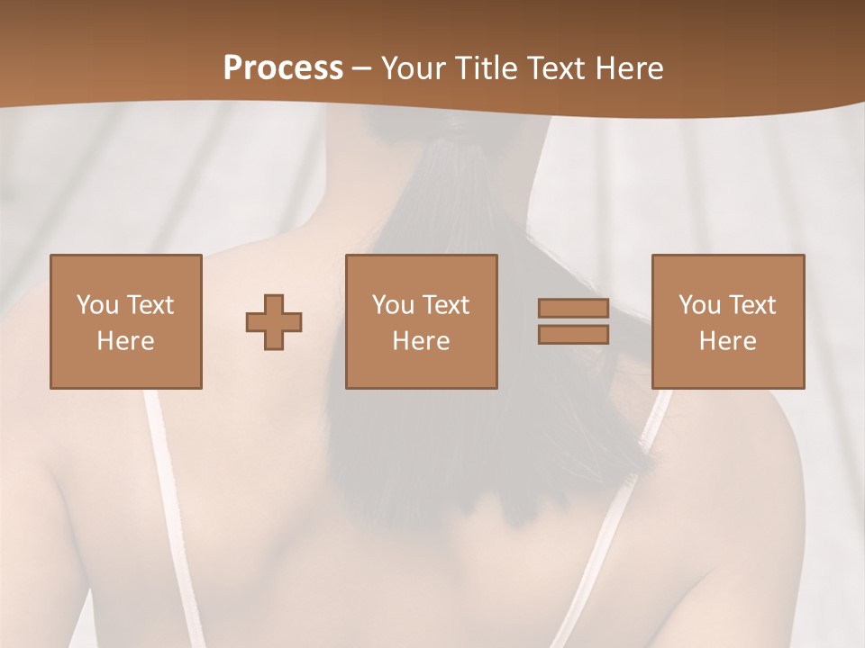 Curved Large Fairground Ride PowerPoint Template