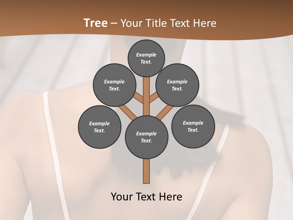 Curved Large Fairground Ride PowerPoint Template