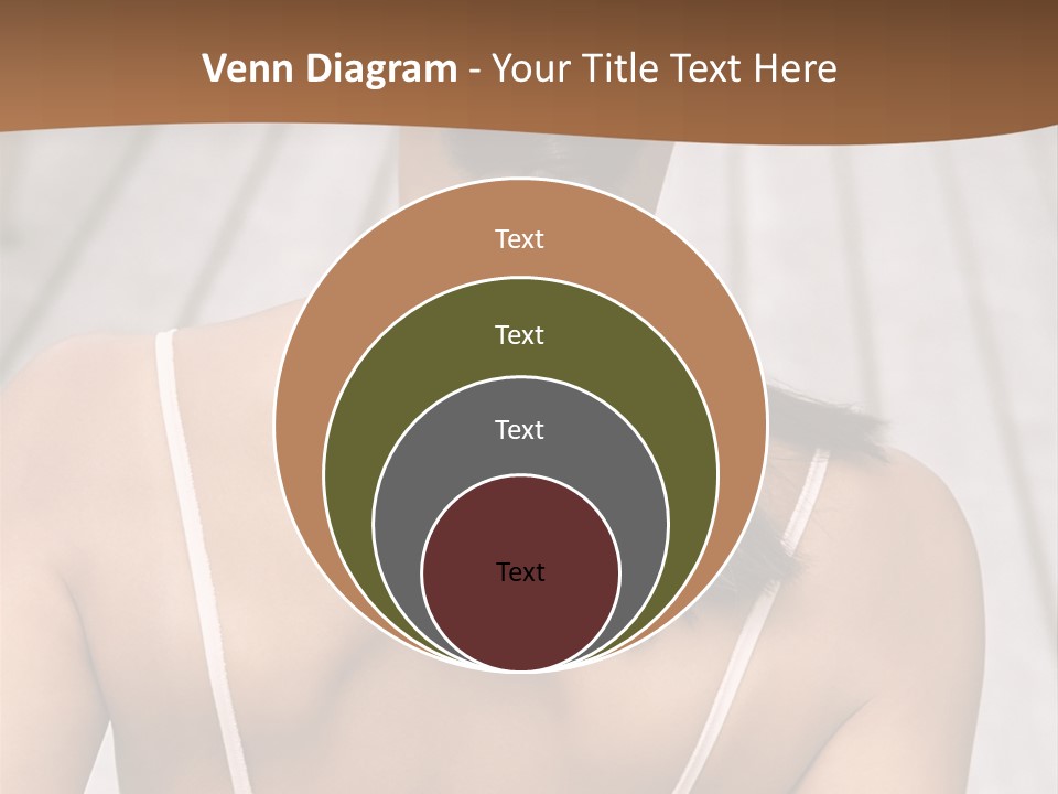 Curved Large Fairground Ride PowerPoint Template