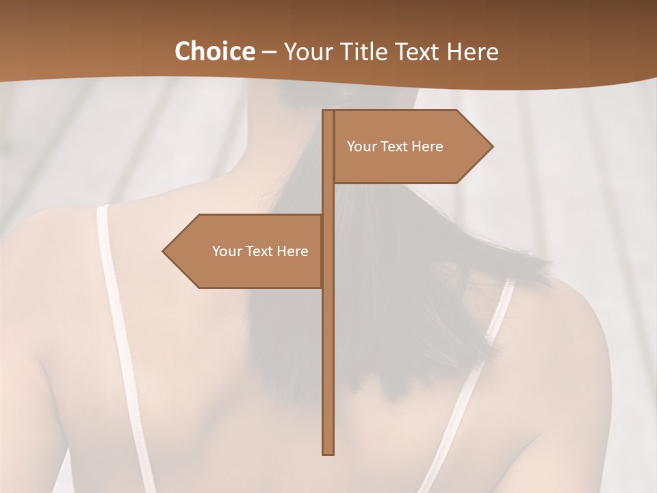 Curved Large Fairground Ride PowerPoint Template