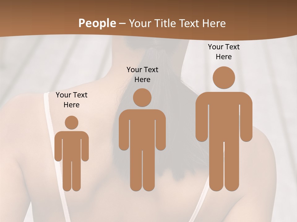 Curved Large Fairground Ride PowerPoint Template