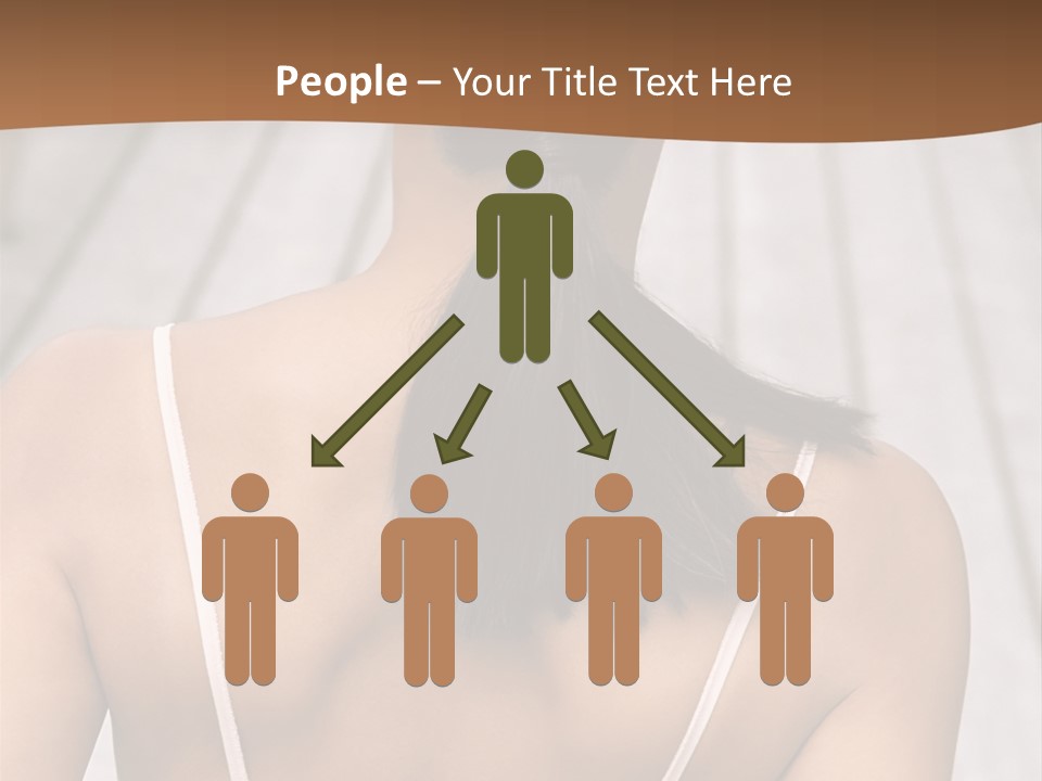 Curved Large Fairground Ride PowerPoint Template