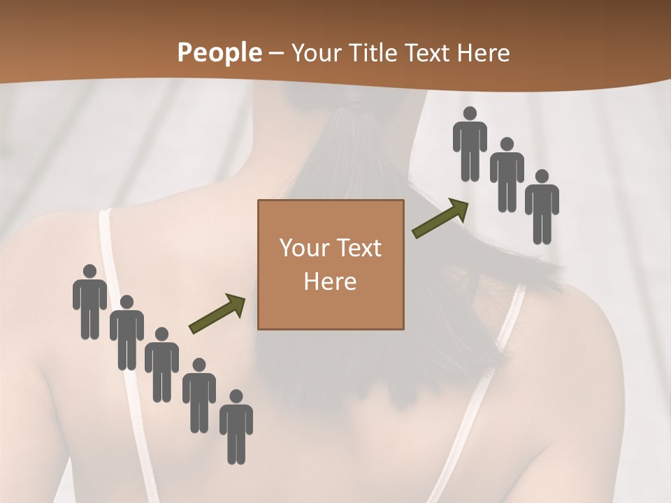 Curved Large Fairground Ride PowerPoint Template