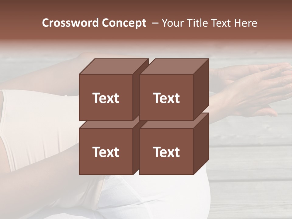 Grown Ups Woman Rides PowerPoint Template