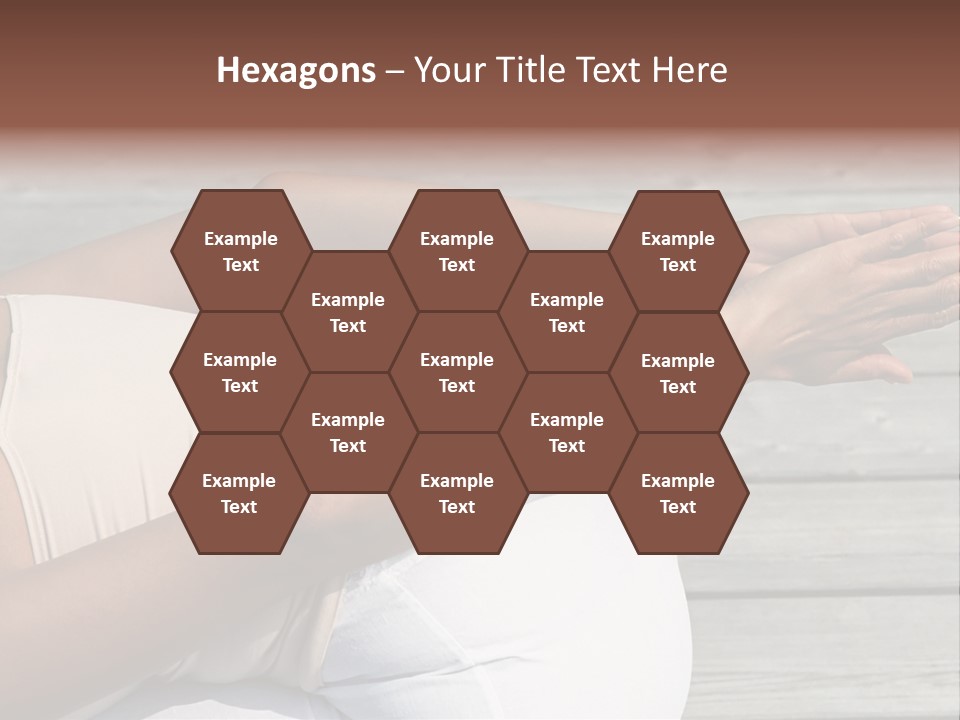 Grown Ups Woman Rides PowerPoint Template