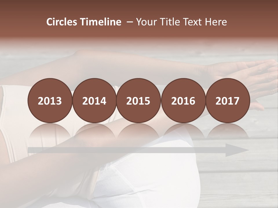 Grown Ups Woman Rides PowerPoint Template