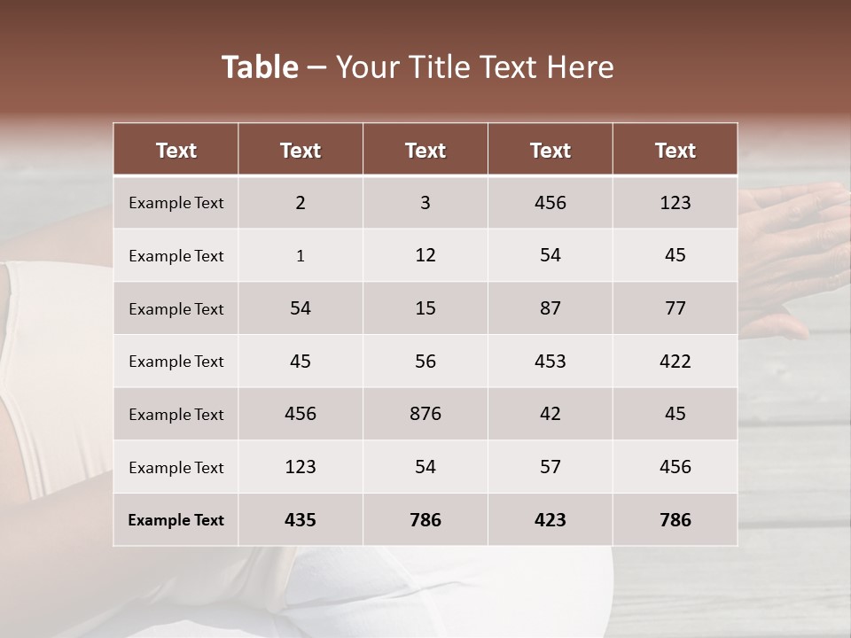 Grown Ups Woman Rides PowerPoint Template