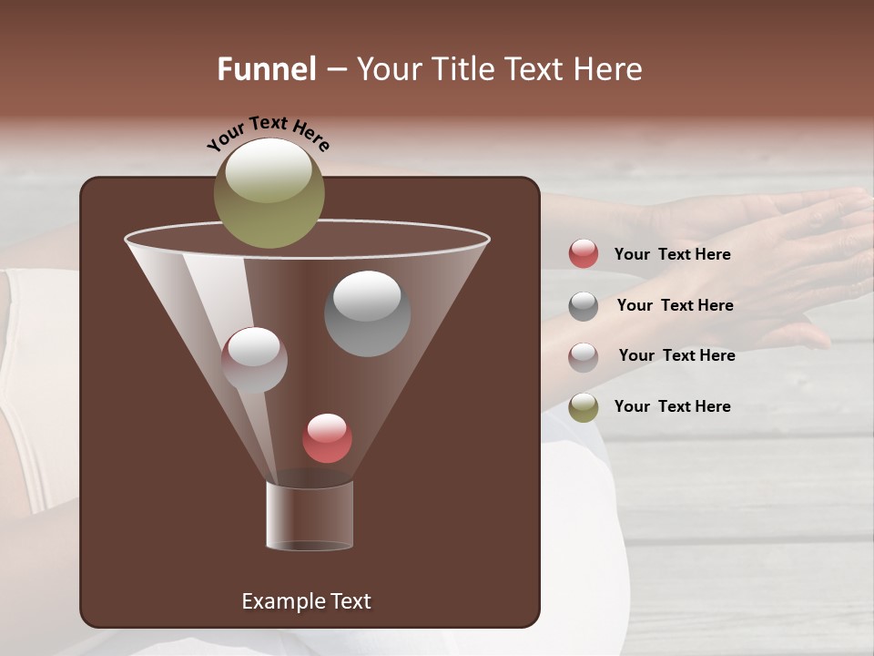 Grown Ups Woman Rides PowerPoint Template