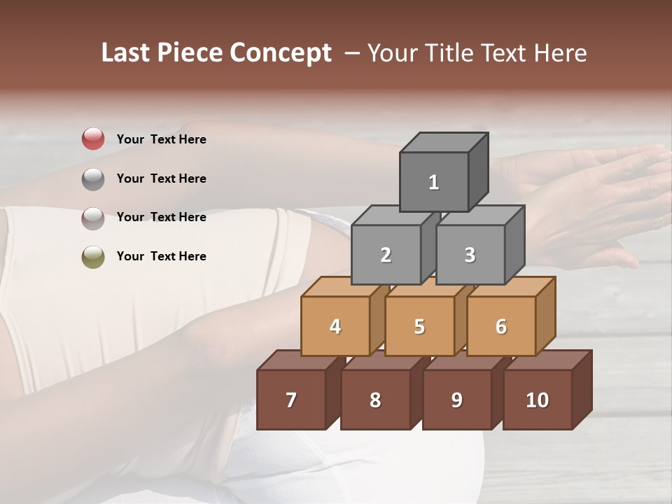 Grown Ups Woman Rides PowerPoint Template