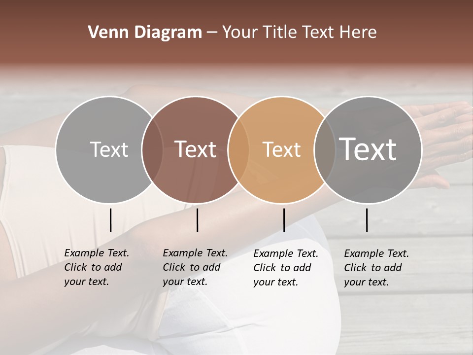 Grown Ups Woman Rides PowerPoint Template