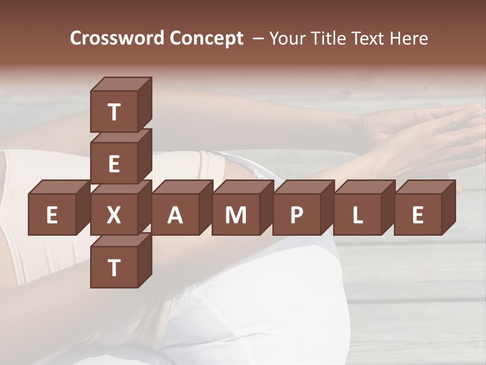 Grown Ups Woman Rides PowerPoint Template