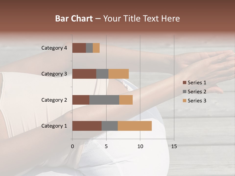 Grown Ups Woman Rides PowerPoint Template