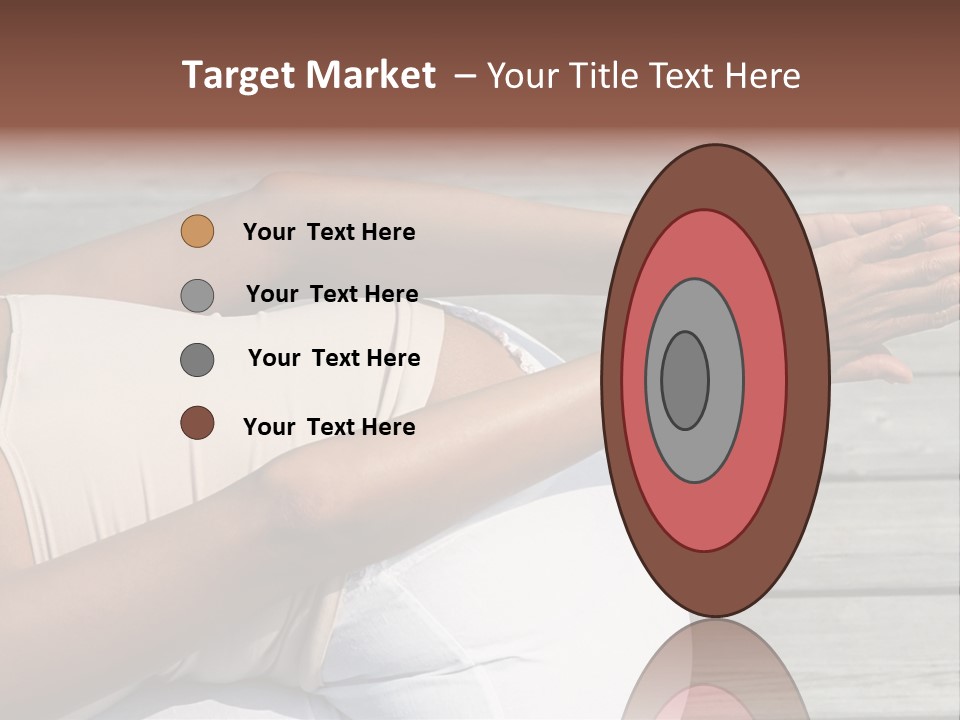 Grown Ups Woman Rides PowerPoint Template