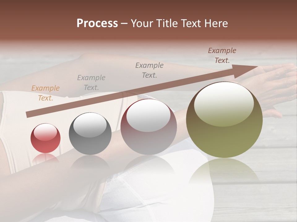 Grown Ups Woman Rides PowerPoint Template