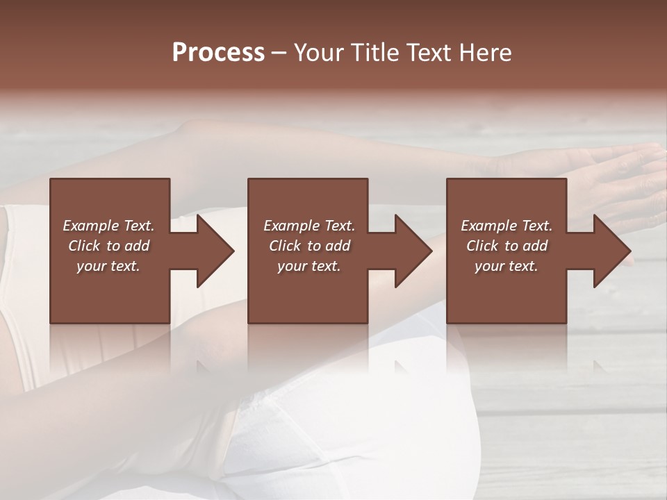 Grown Ups Woman Rides PowerPoint Template