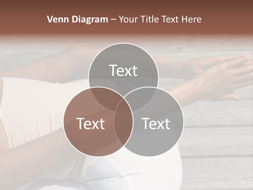 Grown Ups Woman Rides PowerPoint Template