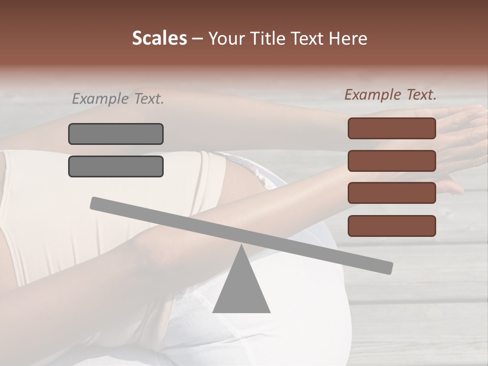 Grown Ups Woman Rides PowerPoint Template