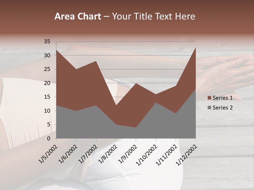 Grown Ups Woman Rides PowerPoint Template