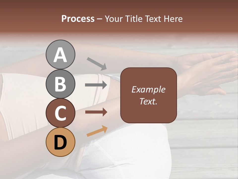 Grown Ups Woman Rides PowerPoint Template