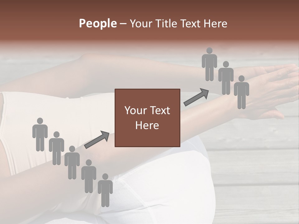 Grown Ups Woman Rides PowerPoint Template