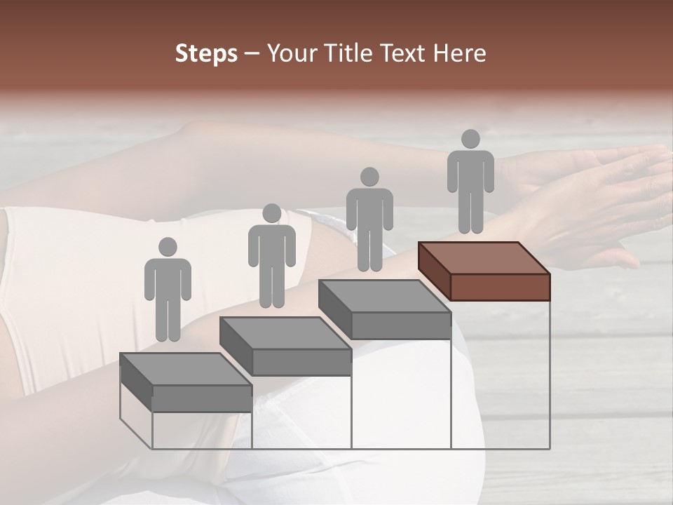 Grown Ups Woman Rides PowerPoint Template