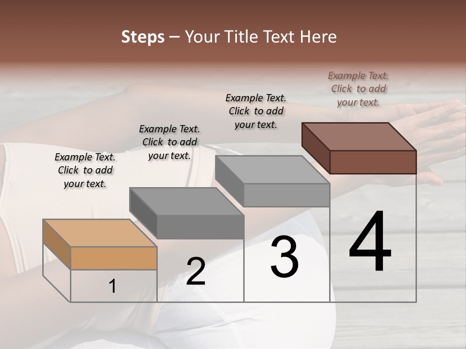 Grown Ups Woman Rides PowerPoint Template