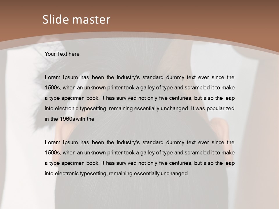 Large Oversized Amusement Park PowerPoint Template