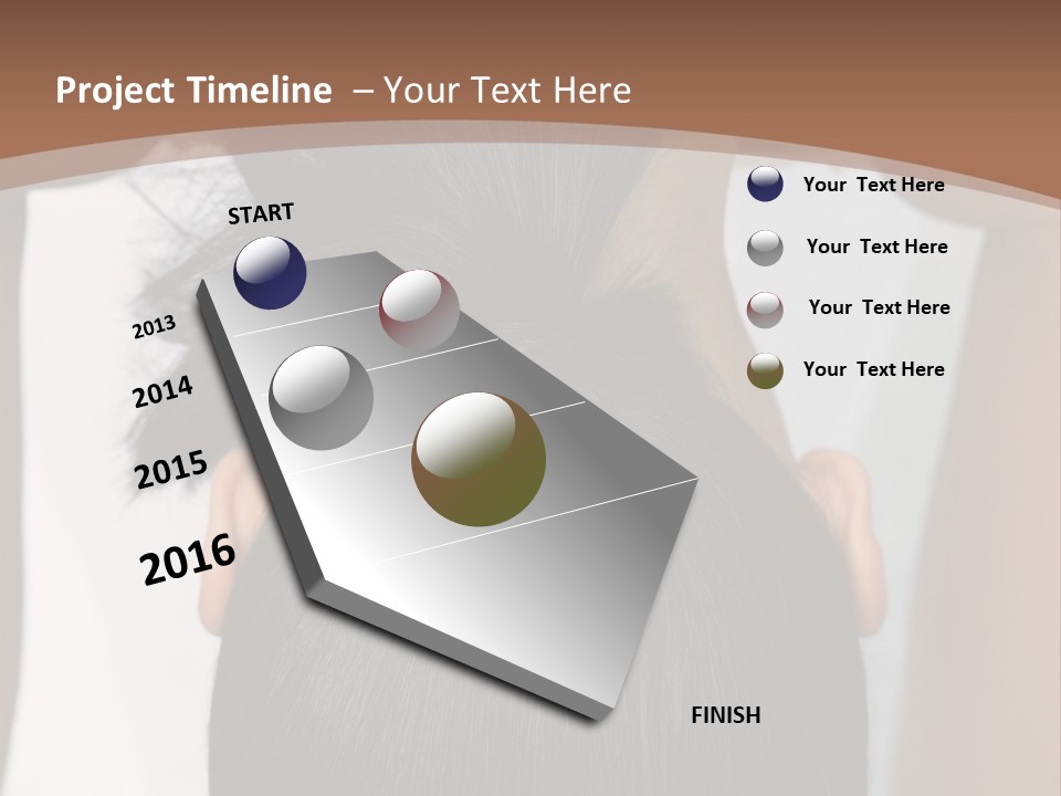 Large Oversized Amusement Park PowerPoint Template