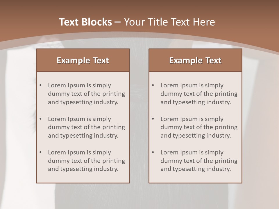 Large Oversized Amusement Park PowerPoint Template