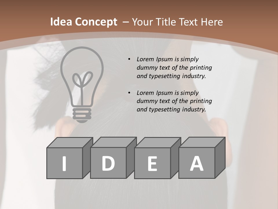 Large Oversized Amusement Park PowerPoint Template